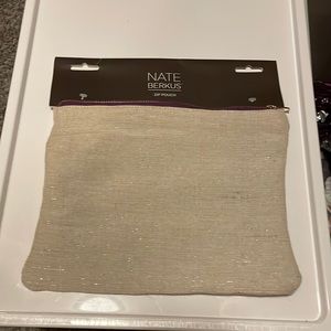 Nate Burkus zip pouch nwt
